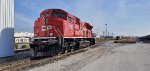 CP 7042 as The Morning Sun Reflects Of Her Canadian Pacific Beaver Tail Paint Job!! .